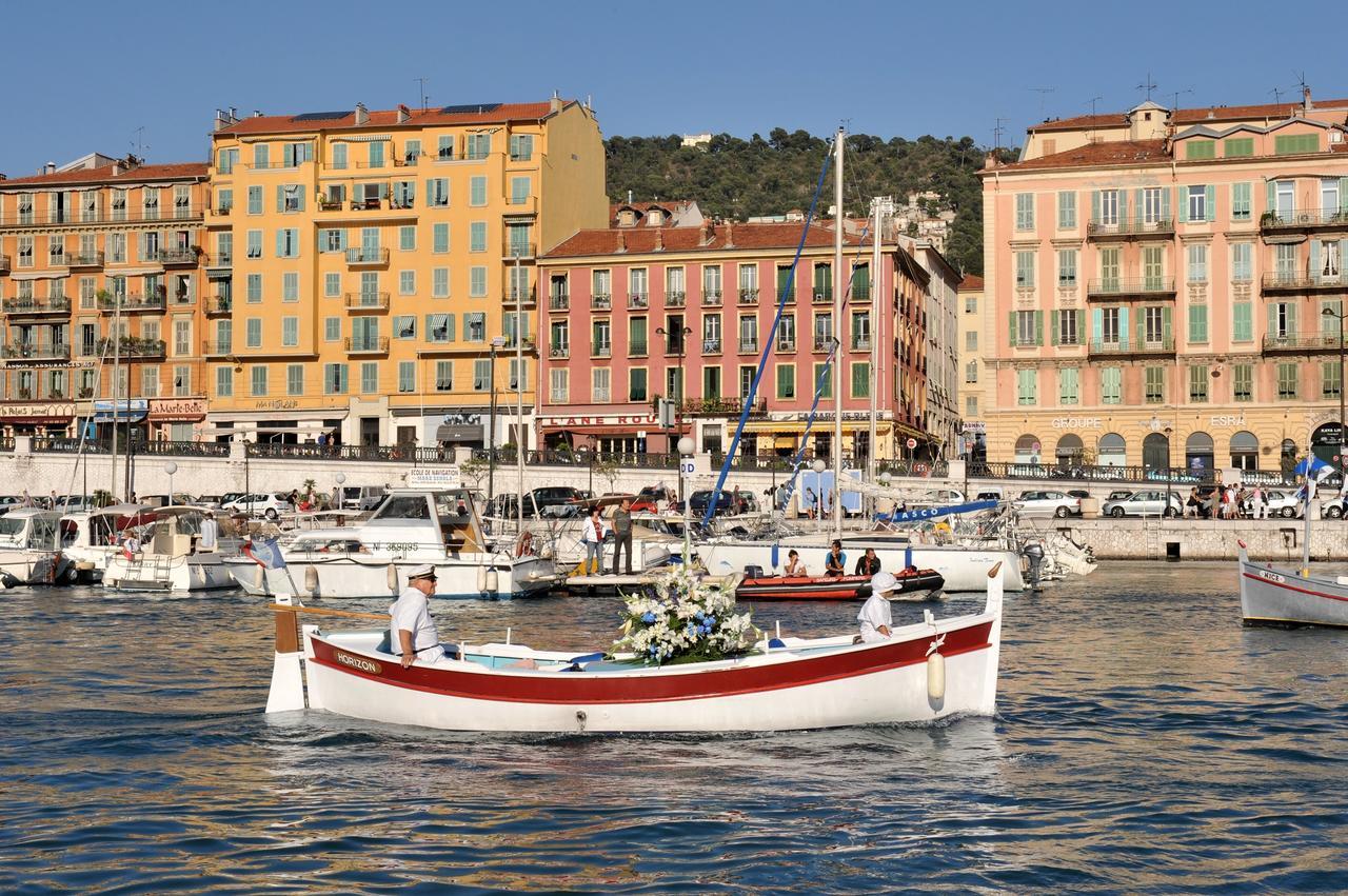 La Croix - F3, Terrasse Vue Panoramique, Vieux-Nice Old Town And Terrace Kültér fotó